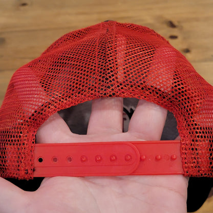 Utah Utes Under Armour Hat Cap Snapback Black Red One Size Mesh Back Trucker