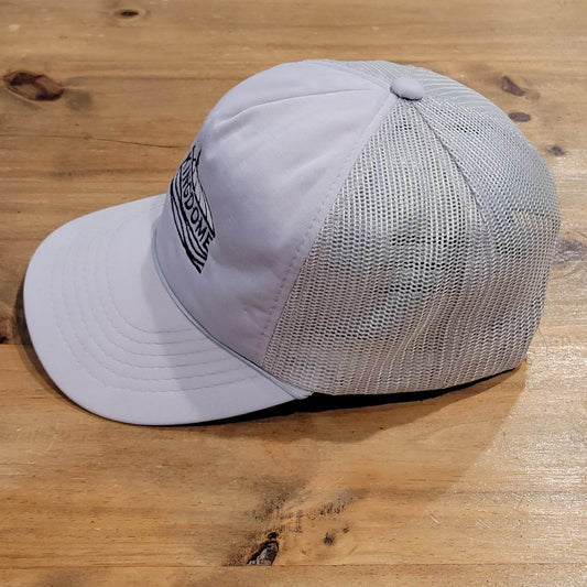 Vintage Kingdome Hat Cap Snapback Gray Seattle Washington Sports 80s 90s