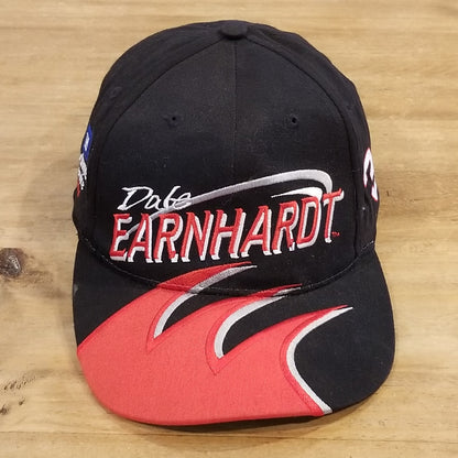 Vintage Dale Earnhardt Hat Snapback Wave Tooth Embroidered 90s NASCAR Race