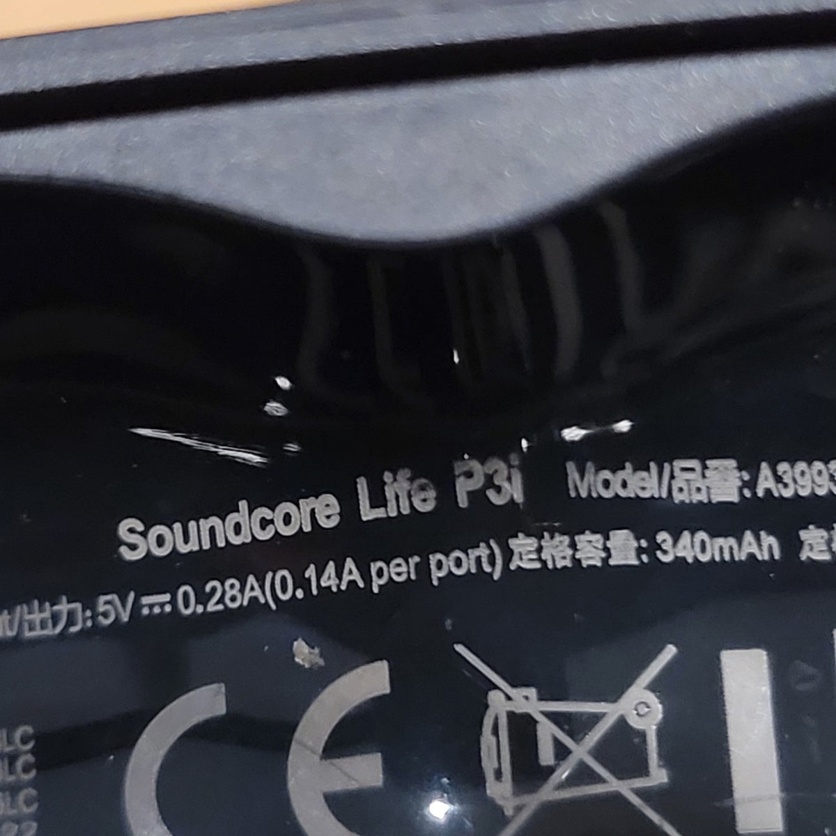 Anker Soundcore Life P3i True Wireless Earbuds Black Hybrid ANC Bluetooth A3993