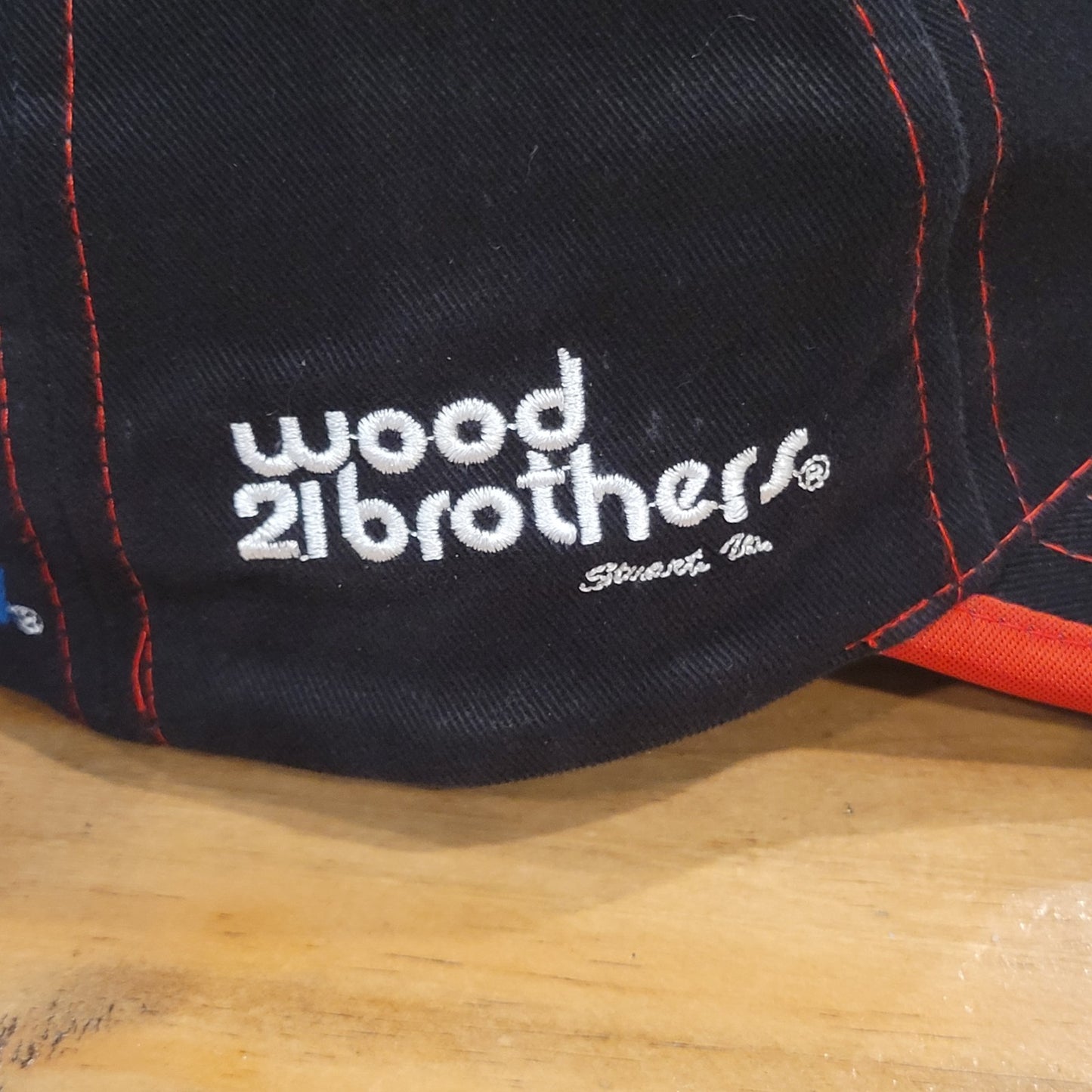 Motorcraft Hat Strap Back Black Ricky Rudd One Size Adjustable #21 NASCAR