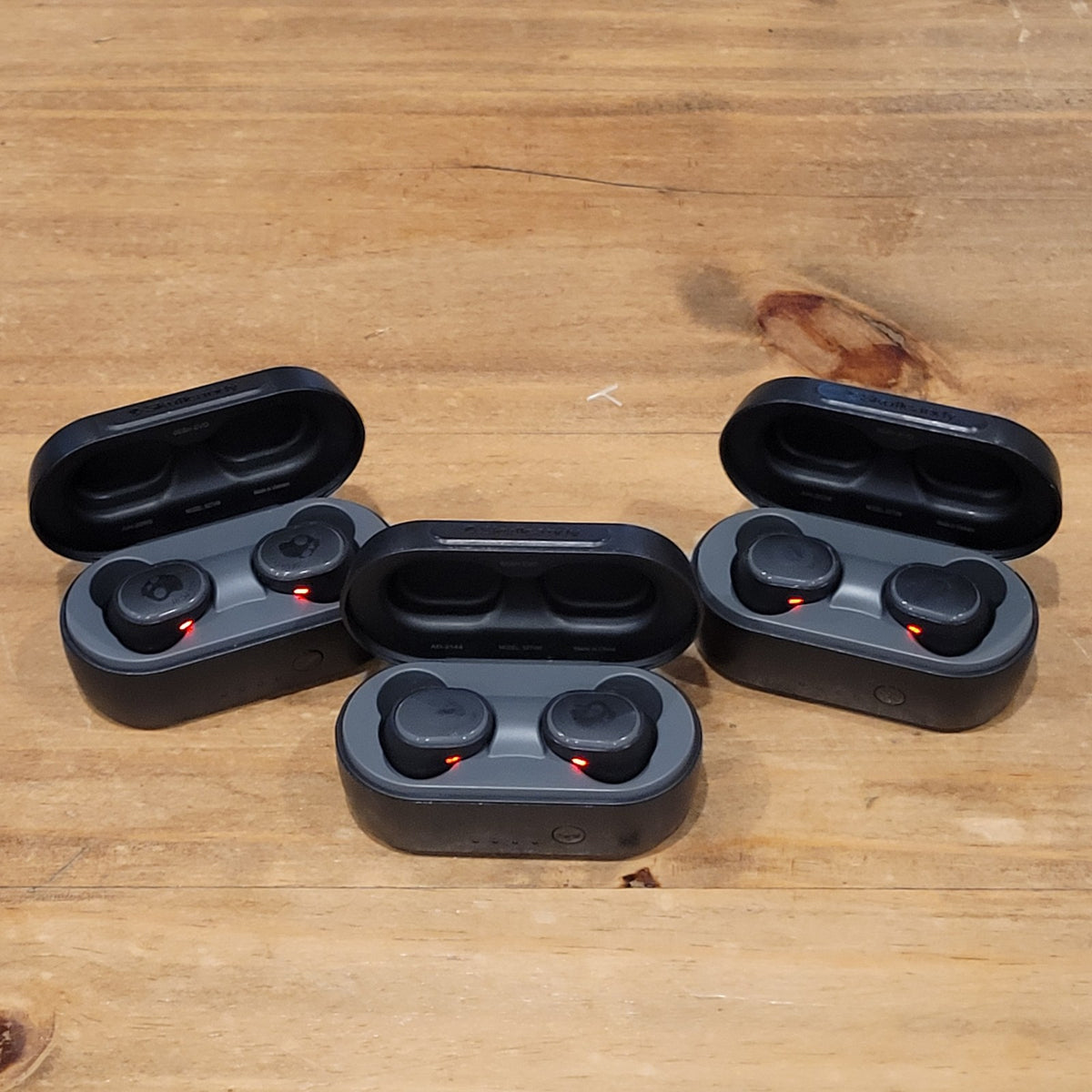 Skullcandy Sesh Evo Lot of 3 Wireless Blue Tooth Earbuds S2TVW