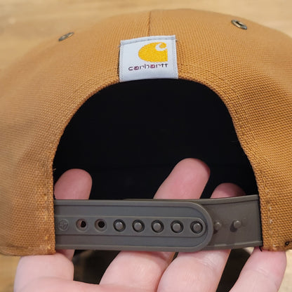 Men's Carhartt x '47  Brown New York Yankees Hitch Adjustable Hat