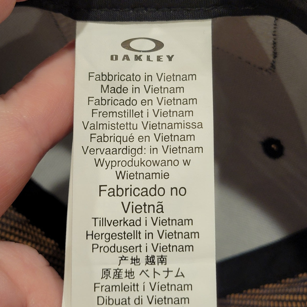 Oakley Snapback Hat Cap Mesh Back Trucker Black O Logo Patch One Size