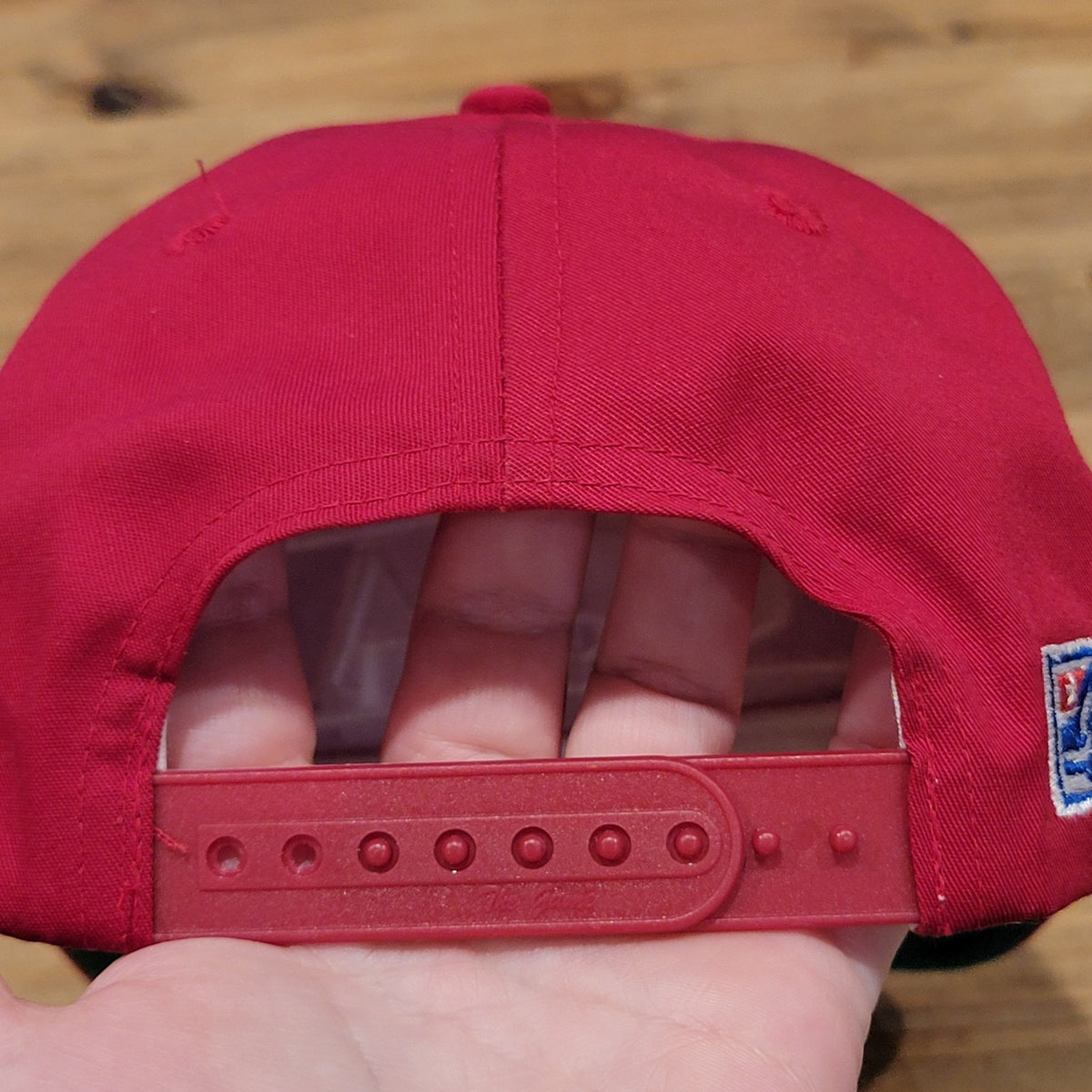 Vintage Alabama Crimson Tide Hat The Game 3 Bar U Of A 90s One Size Red College