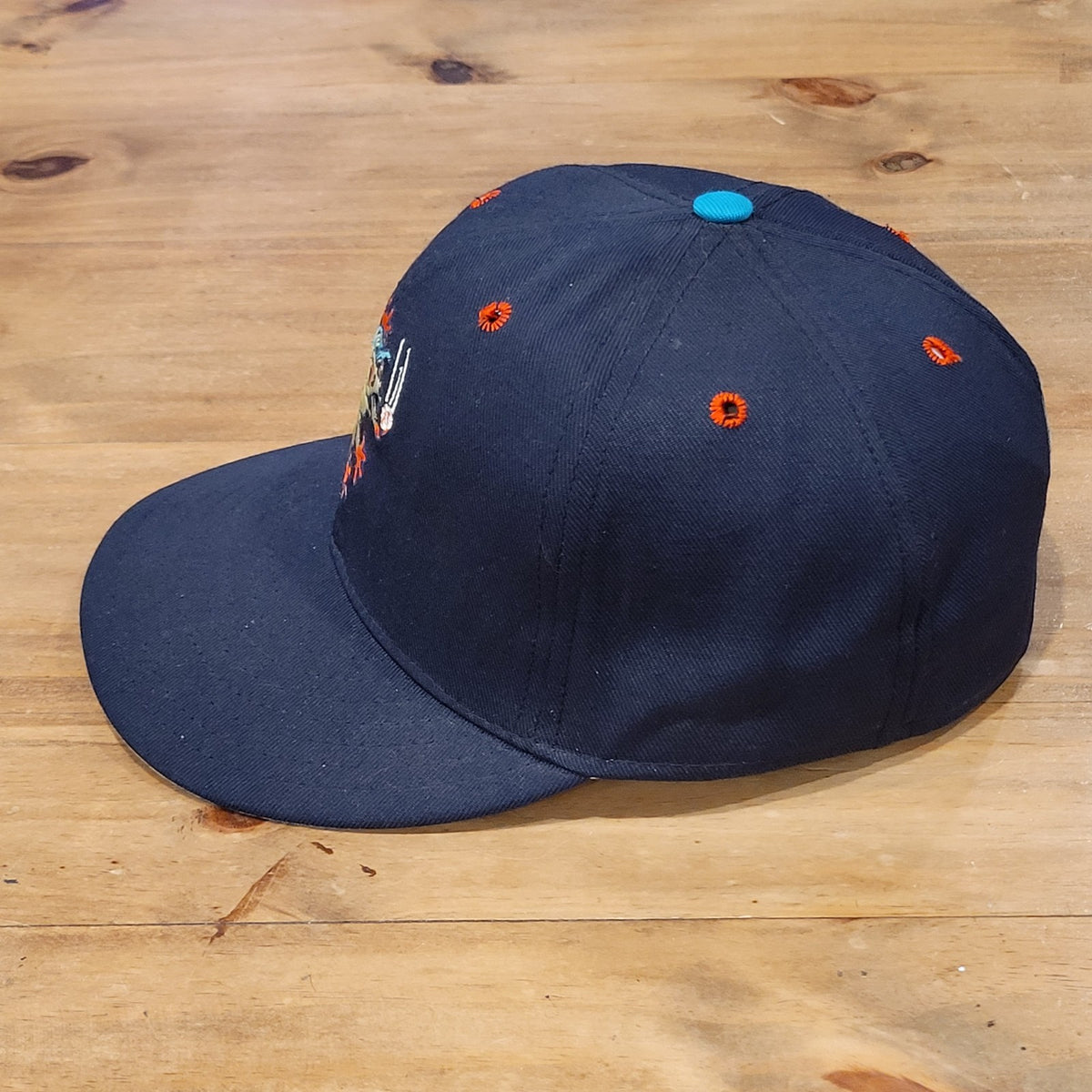 Vintage Everett Aquasox Hat Sz 7 1/4 Fitted Blue MiLB Seattle Mariners Pro Line