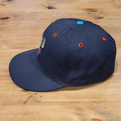 Vintage Everett Aquasox Hat Sz 7 1/4 Fitted Blue MiLB Seattle Mariners Pro Line