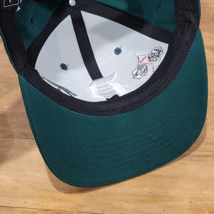 Primitive Skateboards Hat Snapback Green Casino Cards Dice Cherries Logo Skater