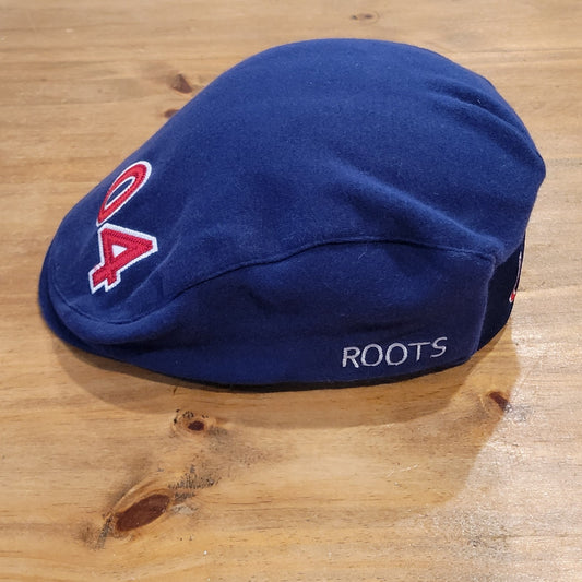 2004 US Olympic Trials  Athletes Beret Flat CAP HAT Tam ADULT S/M Roots Flex