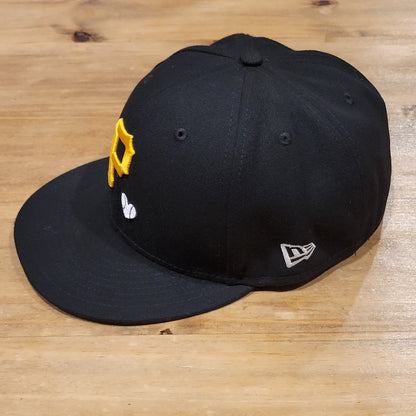 Pittsburgh Pirates Hat New Era Size 7 5/8 59Fifty Heart Baseball Love Hustle