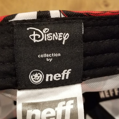 Disney Neff Hat Cap Snapback Checker Rose AOP Allover Skater Skateboarding