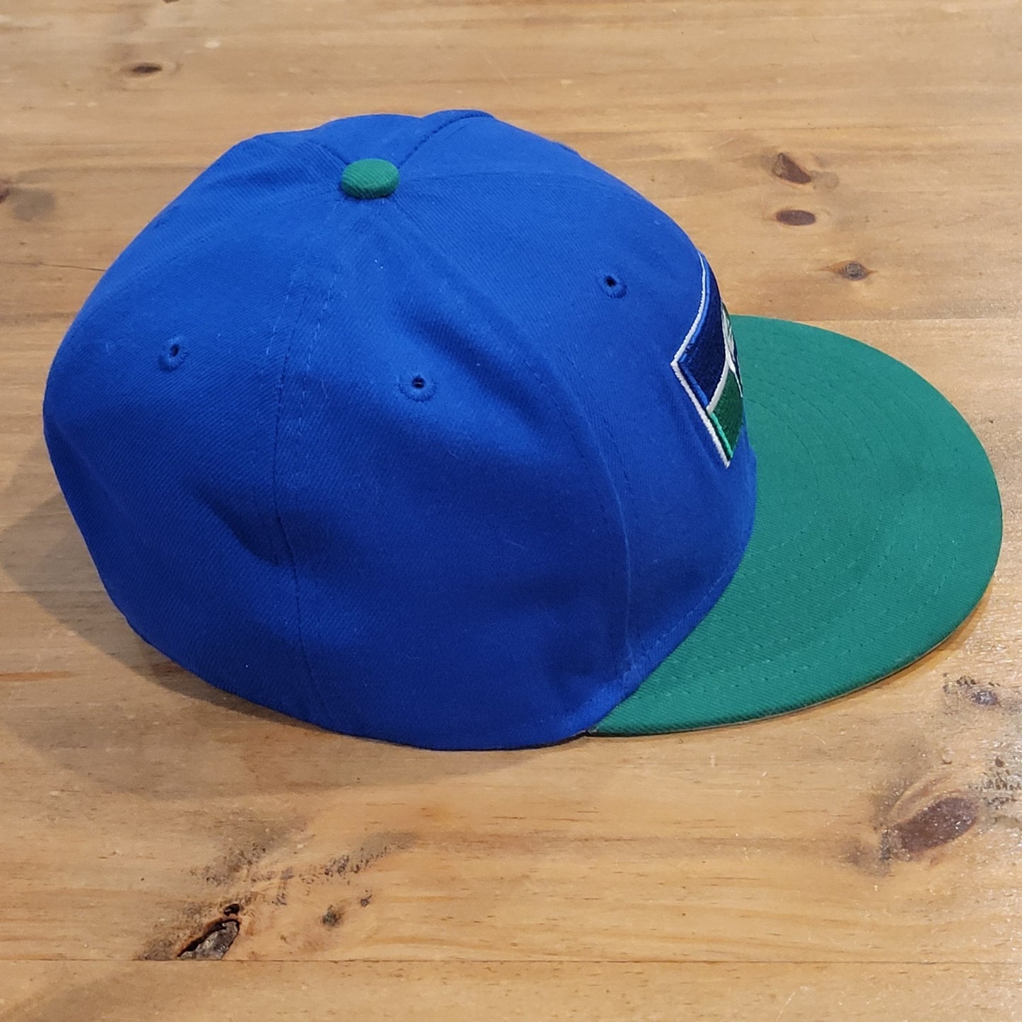 Seattle Seahawks Hat New Era Size 7 1/8 Fitted 59Fifty NFL Blue Green