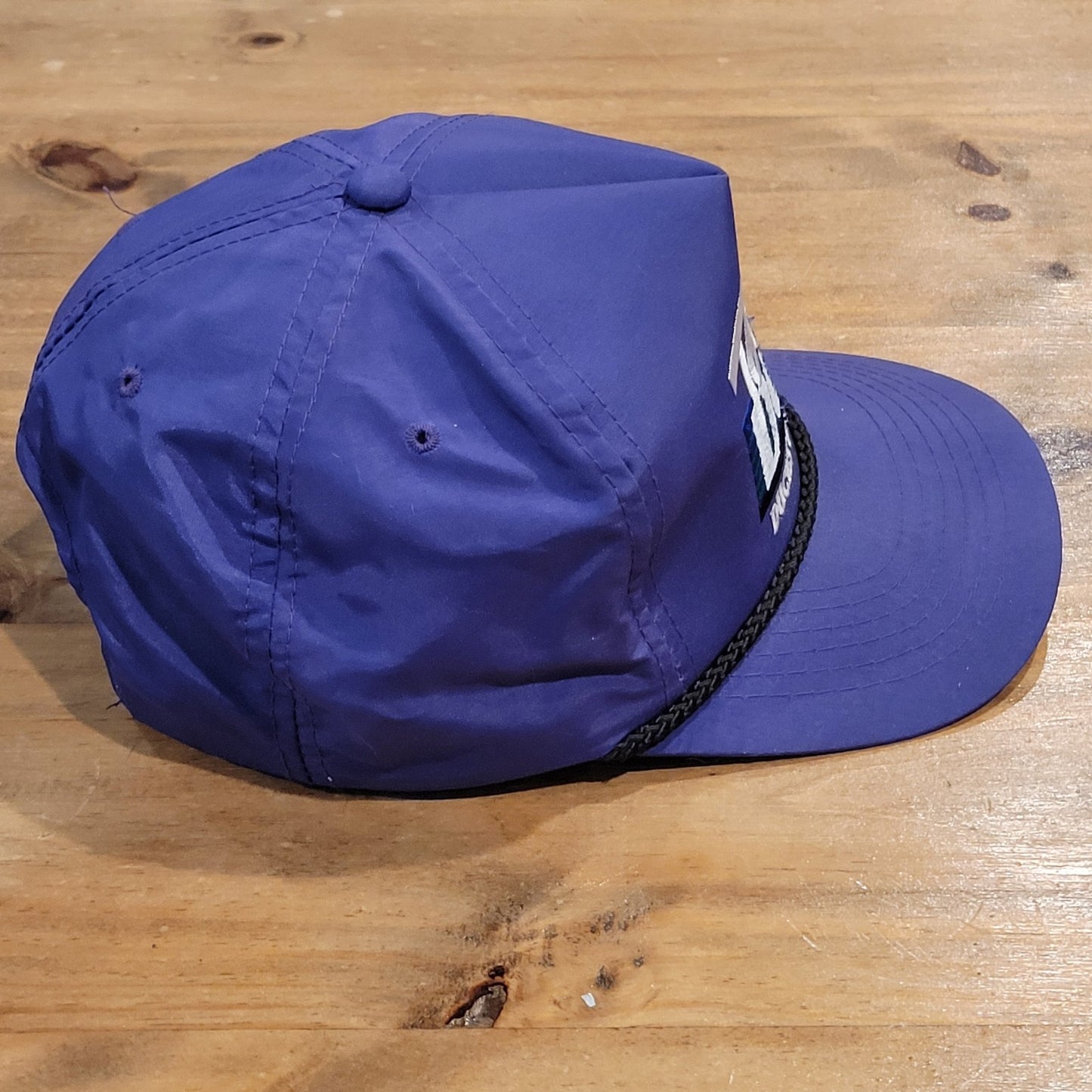 Vintage Ducks Unlimited Hat Snapback Purple Team DU Rope 90s