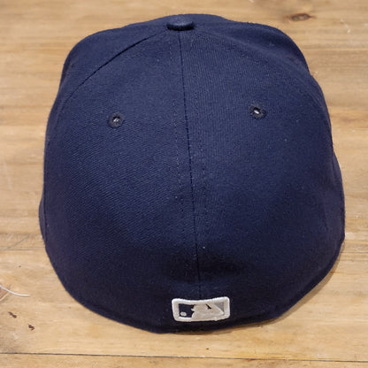 New York Yankees Hat New Era Size 7 3/8 Fitted 59Fifty On Field MLB Baseball