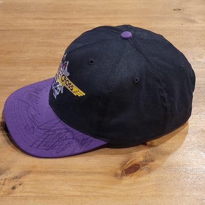 AMA Super Cross X Series Hat Snapback Black Motorcycle Made USA Jeremy Mcgrath