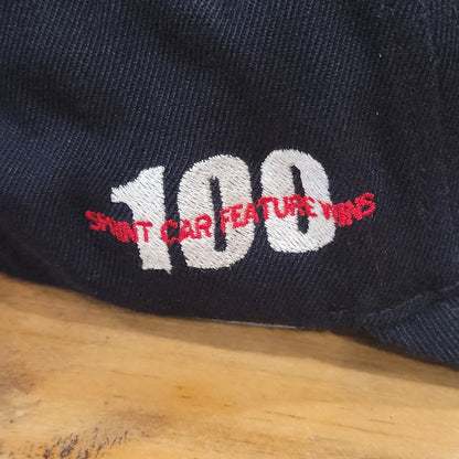 Vintage Rip Williams Sprint Car Hat Size L/XL 2004 100 Wins #3 Champion