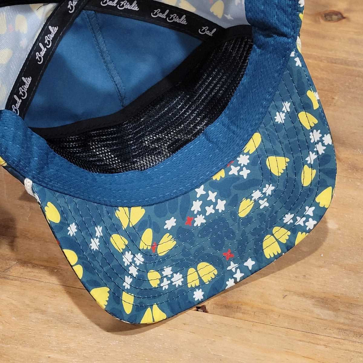 Bad Birdie Hat Cap Snapback AOP Allover Rope Spell Out Golf One Size