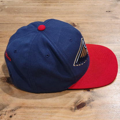 New Orleans Pelicans Hat Mitchell & Ness Big Logo NBA Wool Blend Embroidered