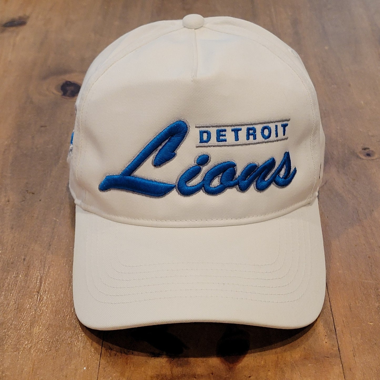 Detroit Lions Hat Cap Snapback 47 Brand Hitch White One Size Adjustable NFL