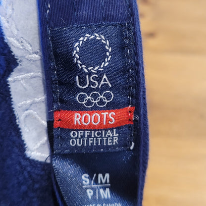 2004 US Olympic Trials  Athletes Beret Flat CAP HAT Tam ADULT S/M Roots Flex