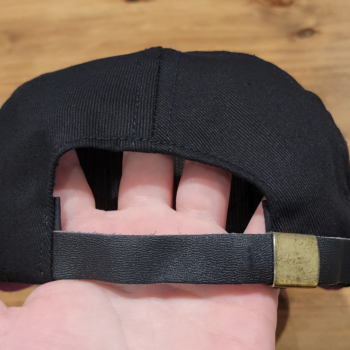 Vintage Cow Palace Grand National Rodeo Hat Black Cowboy Western 90s Embroidered