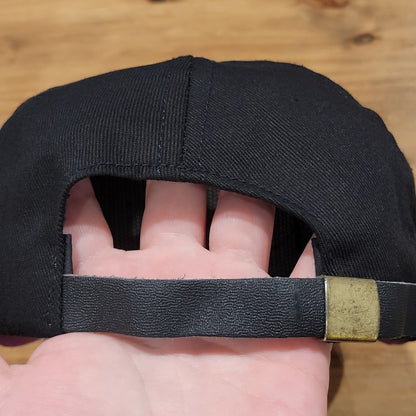Vintage Cow Palace Grand National Rodeo Hat Black Cowboy Western 90s Embroidered
