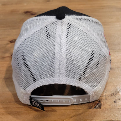 K&N Filters Hat Snapback Black White Car Racing Exhaust Performance Race