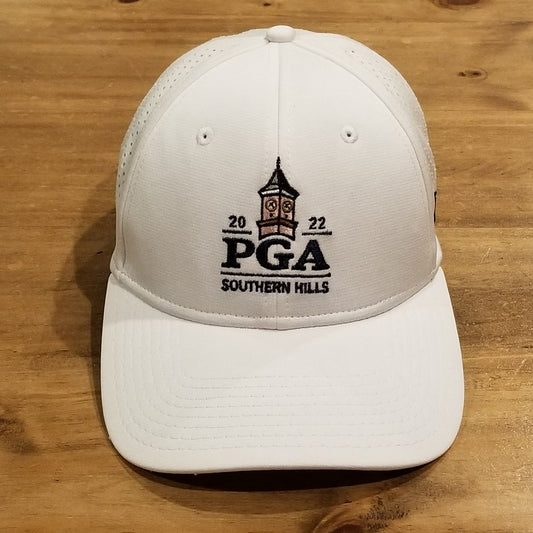 PGA Championship Southern Hills 2022 Hat New Era Size S/M Flex Stretch Fit White