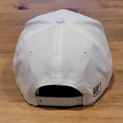 Vintage Notre Dame Fighting Irish Alumni Hat The Game 3 Bar White Snapback 90s