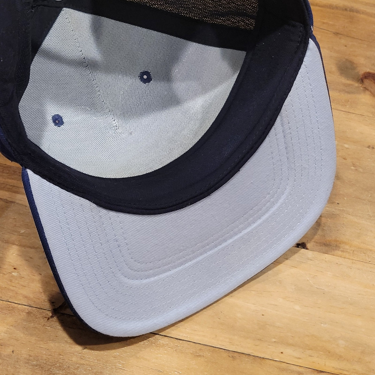 Nike Trail Hat Strap Back Blue Hiking Outdoor One Size Swoosh Adjustable