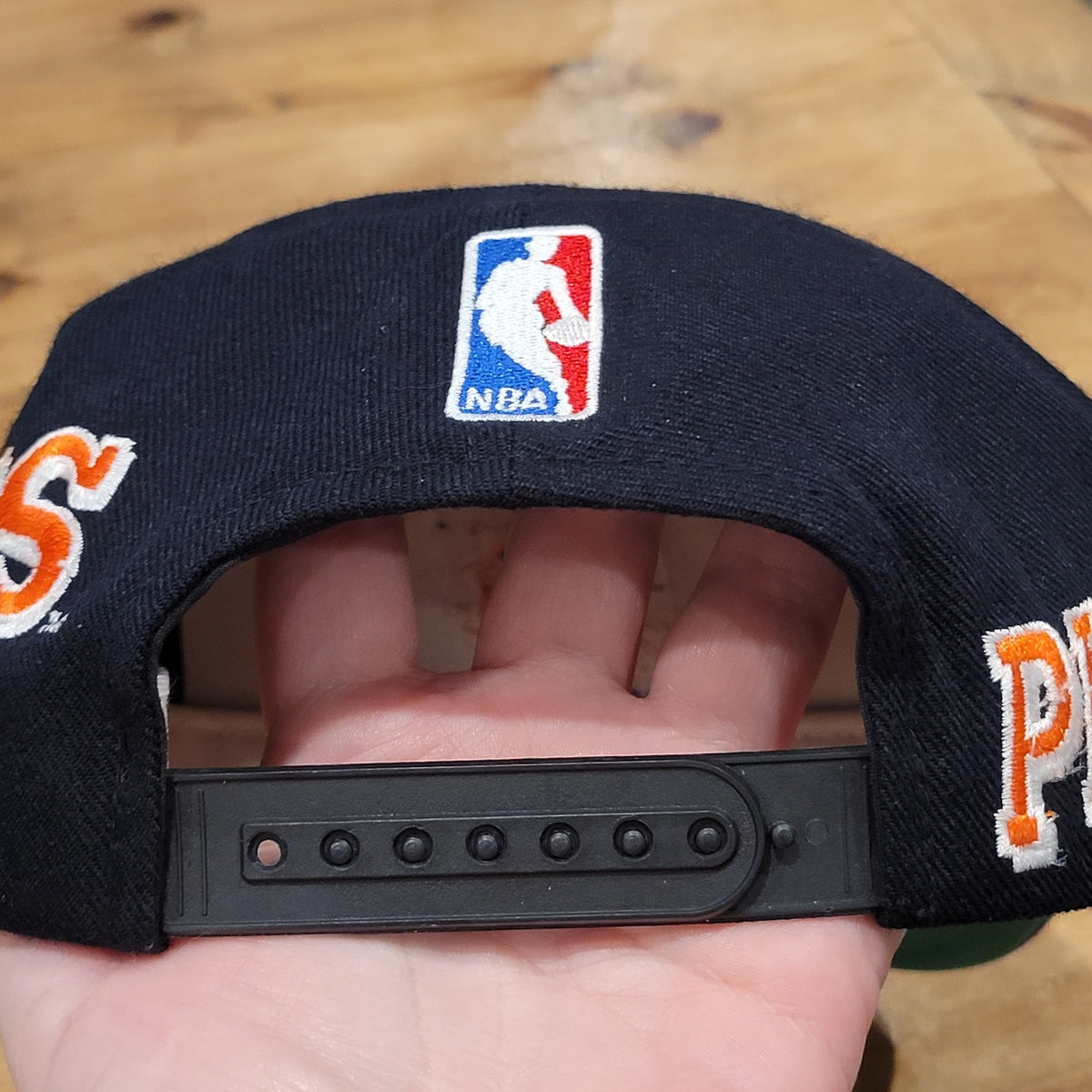 Vintage Phoenix Suns Hat Snapback Side Spell Out Wave Sports Specialties Wool