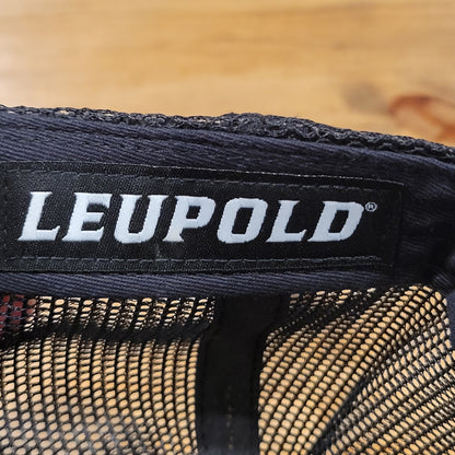 Leupold Hat Snapback Trucker Mesh Scope Hunting One Size Adjustable