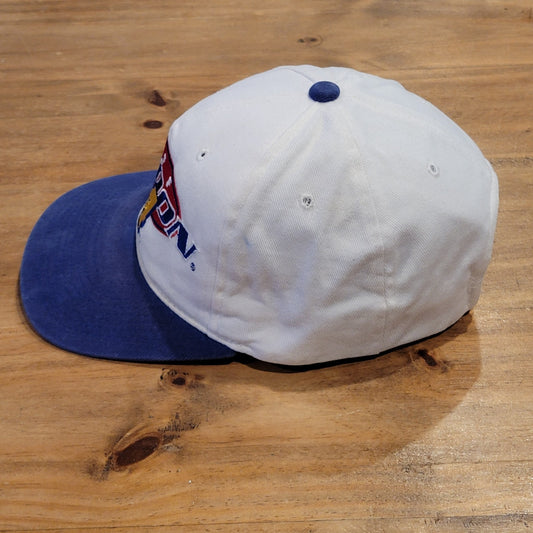 Vintage Jeff Gordon Hat Strap Back White 90s Chase NASCAR Racing