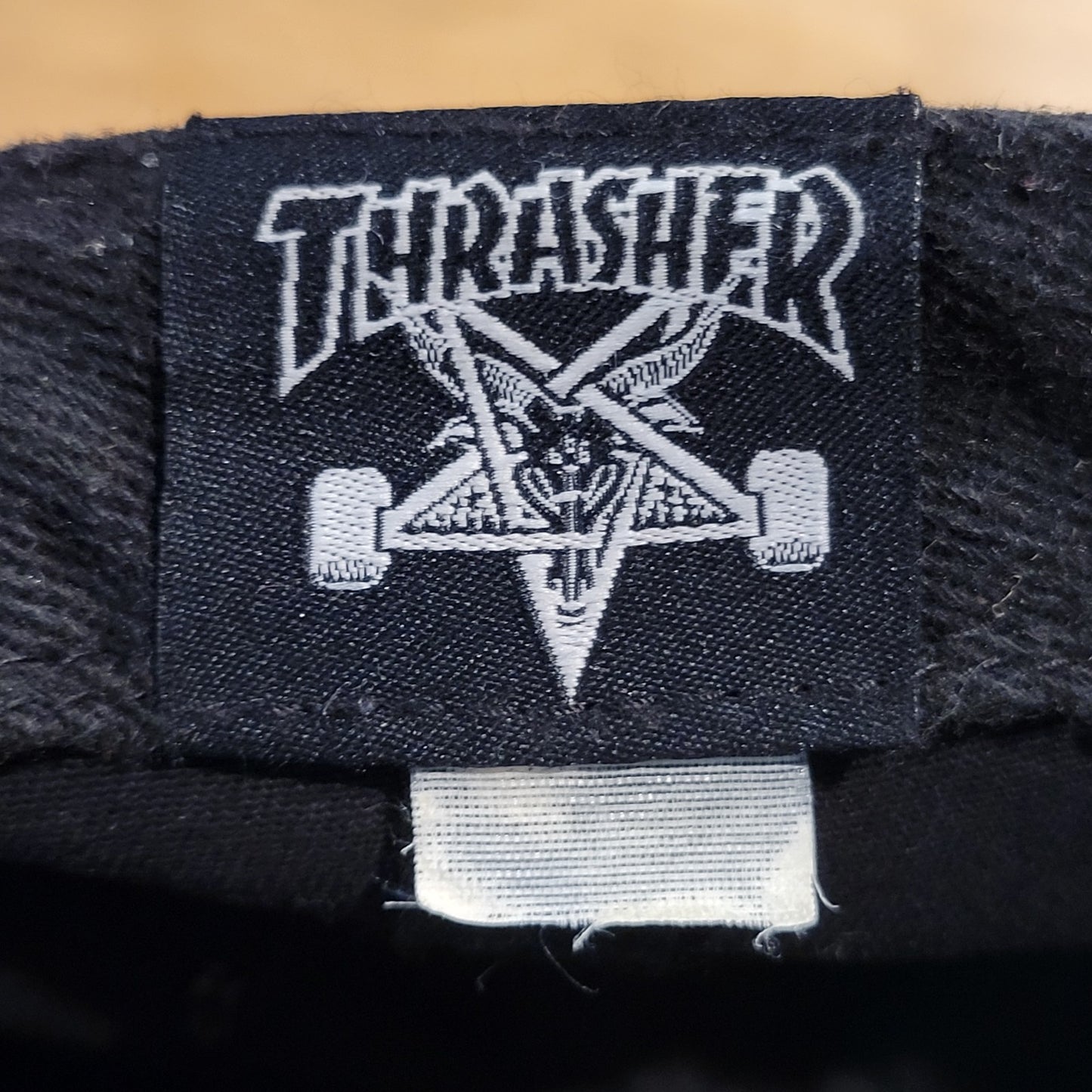 Thrasher Alien Logo Hat Snapback Black One Size Thrasher Magazine Skateboarding
