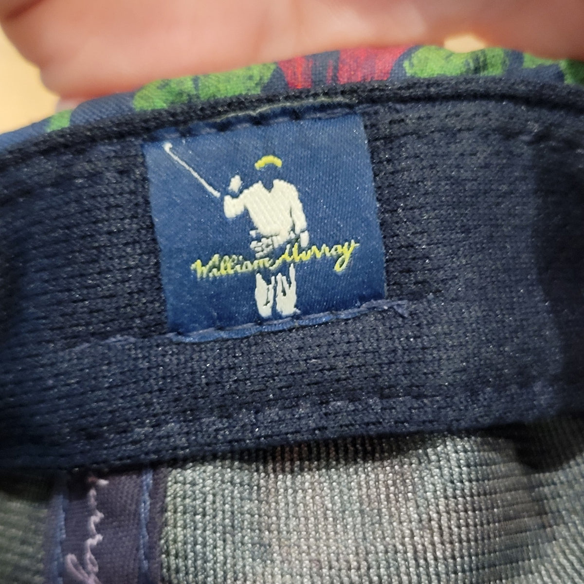 William Murray Hat Snapback Floral Flower AOP Golf Rope Multicolor One Size