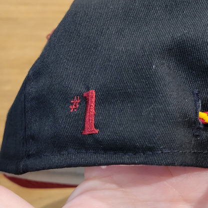 Vintage Washington Redskins Hat One Size Rope Zip Back Apparel #1 90s Made USA