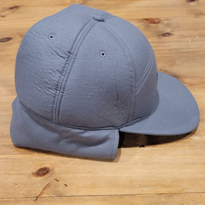 Swannies Golf Winter Hat Size L 7 3/8 Gray Fitted Sherpa Lined Trapper Outdoor