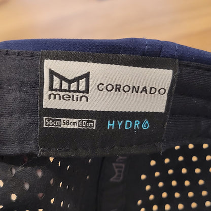 Melin Coronado Hydro Snapback Hat Anchored in Quality Open Seas 58cm Fit Blue