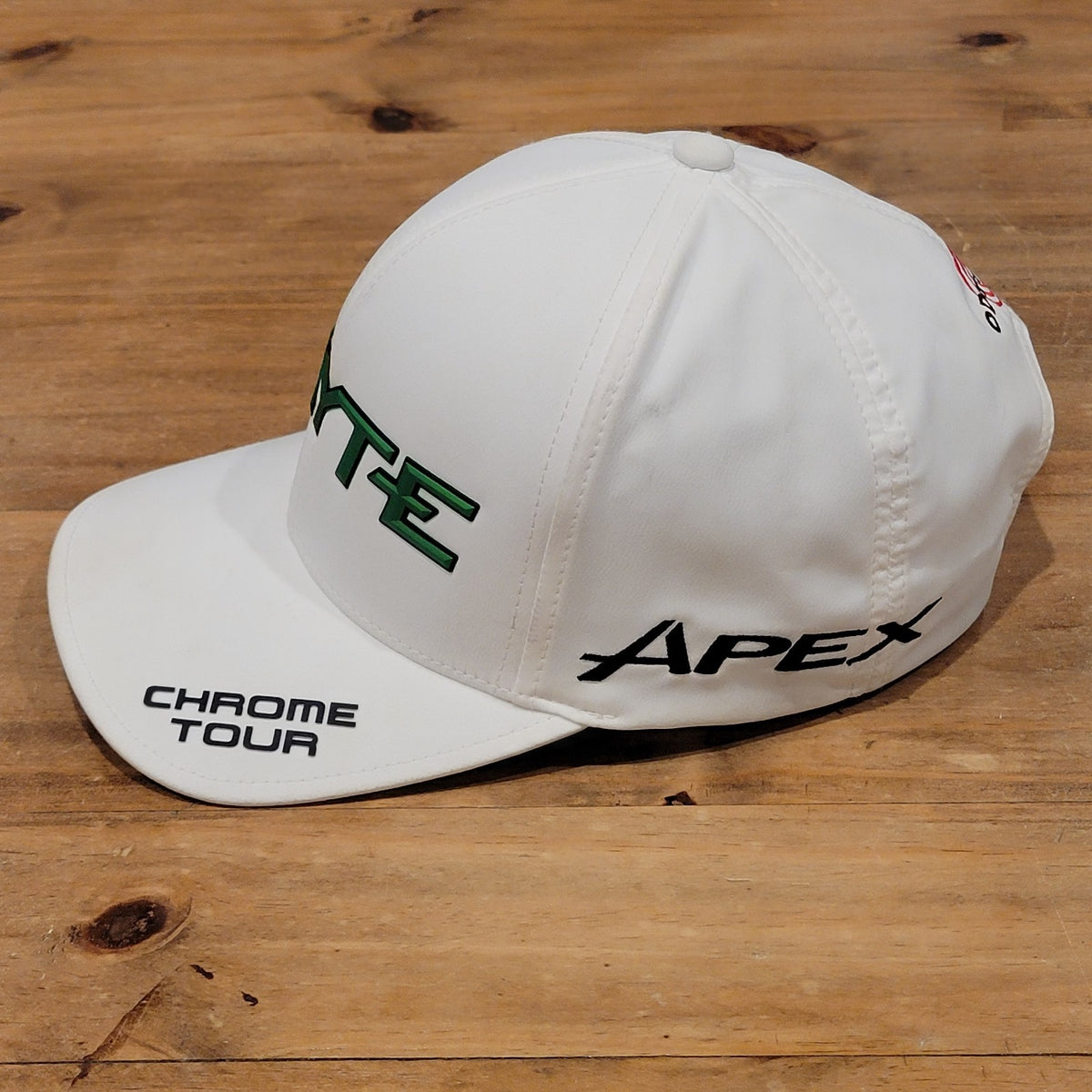 Callaway Elyte Hat Strap Back Chrome Tour Odyssey White Green One Size