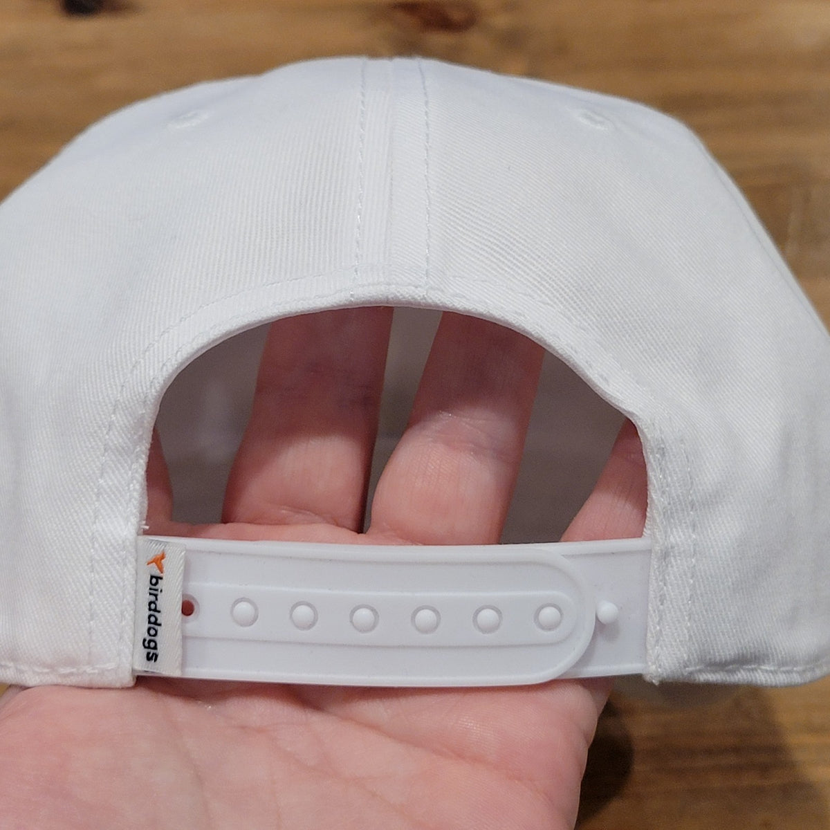 Birddogs Hat Cap Snapback White Rope Embroidered Bird Logo One Size Cotton