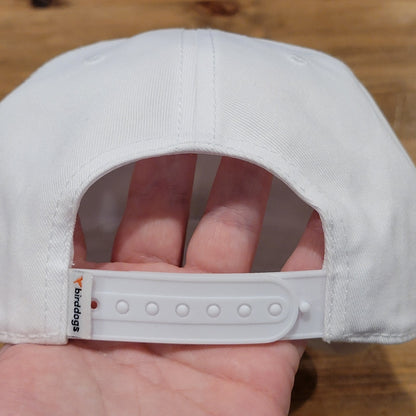 Birddogs Hat Cap Snapback White Rope Embroidered Bird Logo One Size Cotton