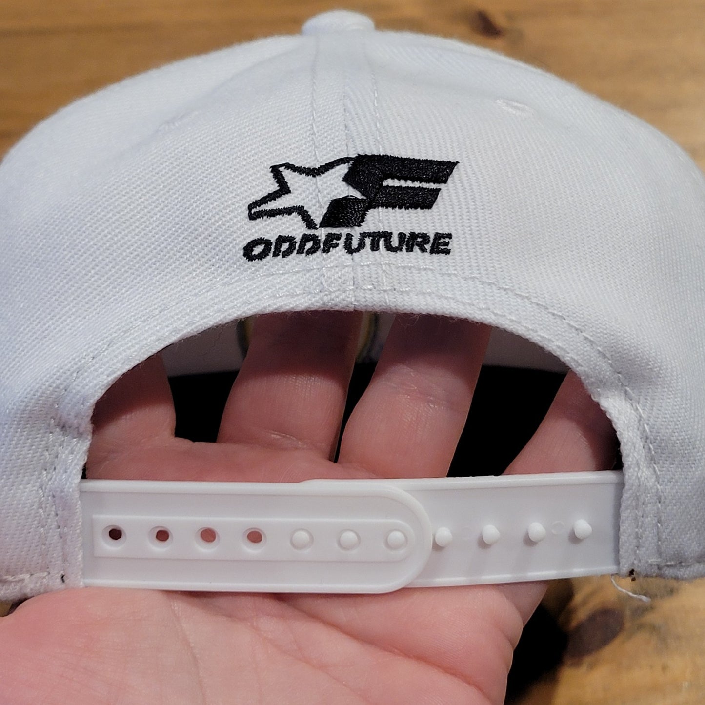 Odd Future OFWGKTA Donut Snapback Hat White Tyler The Creator Golf Wang Cap