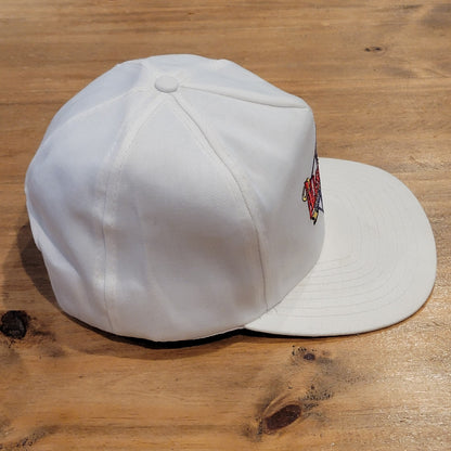 Vintage MLB 1989 All Star Game California Angels Hat White 80s ANNCO Baseball