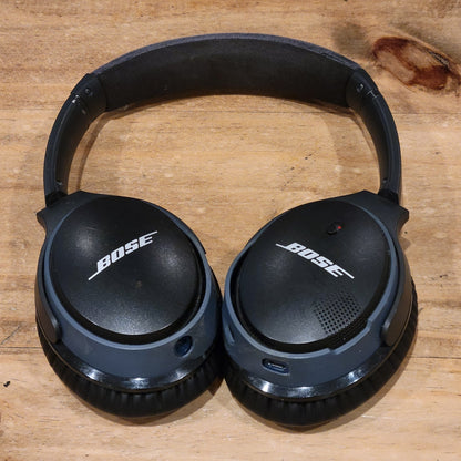 Bose SoundLink Around Ear Wireless Headphones II AE2 Black Blue - Tested Working