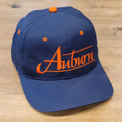 Vintage Auburn Tigers Hat Snapback The Game Bar Script 90s College Football