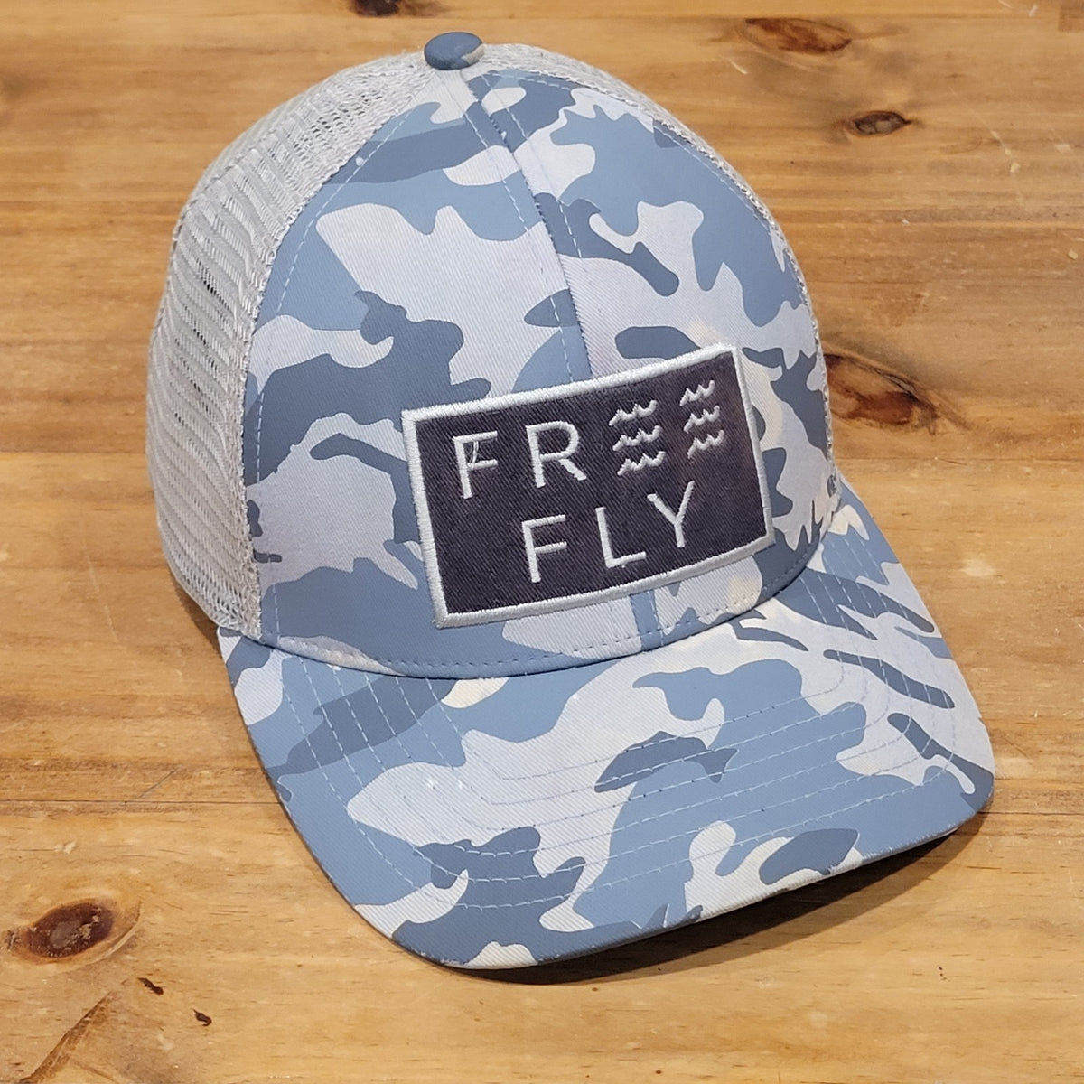 Free Fly Hat Snapback Camo Camouflage Trucker Mesh Back One Size