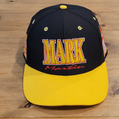 Vintage Mark Martin Winn Dixie Hat Snapback Black NASCAR Racing Race One Size