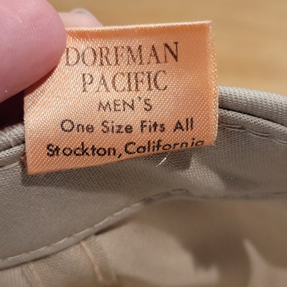 Vintage Ducks Unlimited Hat Snapback Brown Rope DU 90s Embroidered Duck