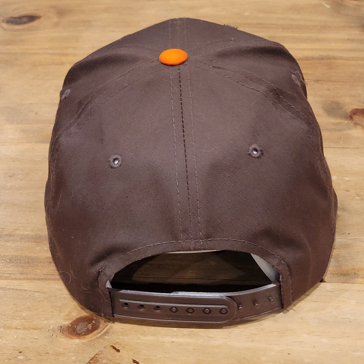 Vintage Cleveland Browns Hat Cap Snapback 3 Bar ANNCO 90s NFL Football Twill