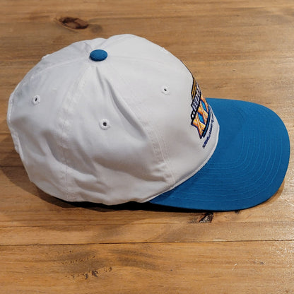 Vintage Super Bowl XXXIII Hat Snapback Black ANNCO Denver Broncos Miami FL White